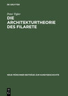 Buchcover Die Architekturtheorie des Filarete