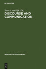 Buchcover Discourse and Communication