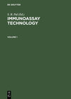Buchcover Immunoassay Technology / Immunoassay Technology Vol. 1