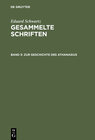 Buchcover Eduard Schwartz: Gesammelte Schriften / Zur Geschichte des Athanasius