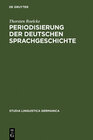 Buchcover Periodisierung der deutschen Sprachgeschichte