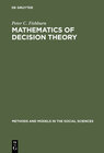 Buchcover Mathematics of Decision Theory