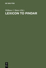 Buchcover Lexicon to Pindar