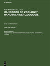 Buchcover Handbook of Zoology/ Handbuch der Zoologie. Arthropoda. Insecta / Bewegungsphysiologie. Laufen, Schwimmen, Fliegen
