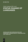 Buchcover Status Change of Languages