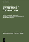 Buchcover Integration Through Law / Legal Harmonization and the Business Enterprise