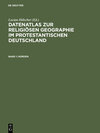 Buchcover Datenatlas zur religiösen Geographie im protestantischen Deutschland