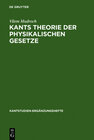 Buchcover Kants Theorie der physikalischen Gesetze