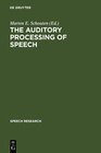 Buchcover The Auditory Processing of Speech