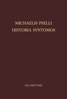 Buchcover Michaelis Pselli Historia Syntomos