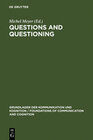 Buchcover Questions and Questioning