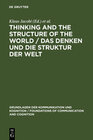 Buchcover Thinking and the Structure of the World / Das Denken und die Struktur der Welt