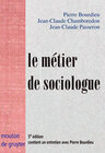 Buchcover Le métier de sociologue