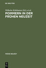 Buchcover Pommern in der Frühen Neuzeit