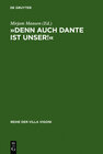 Buchcover »Denn auch Dante ist unser!«