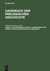 Buchcover Handbuch der Preußischen Geschichte / Vom Kaiserreich zum 20. Jahrhundert und Große Themen der Geschichte Preußens