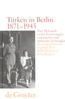 Buchcover Türken in Berlin 1871 - 1945