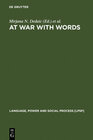 Buchcover At War with Words
