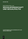 Buchcover Sexualwissenschaft und Sexualpolitik