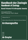 Buchcover Handbook of Zoology/ Handbuch der Zoologie. Arthropoda. Insecta / Archaeognatha