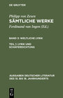Buchcover Philipp von Zesen: Sämtliche Werke. / Lyrik und Schäferdichtung