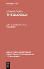 Buchcover Michael Psellus: Theologica / Michael Psellus: Theologica. Volume II
