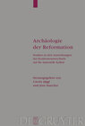Buchcover Archäologie der Reformation