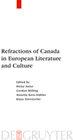Buchcover Refractions of Canada in European Literature and Culture