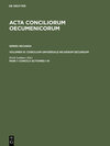 Buchcover Acta conciliorum oecumenicorum. Series Secunda. Concilium Universale Nicaenum Secundum / Concilii Actiones I-III