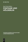 Buchcover Fontane und Hölderlin