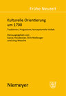 Buchcover Kulturelle Orientierung um 1700