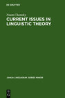 Buchcover Current Issues in Linguistic Theory
