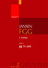 Buchcover FGG. Gesetz über die Angelegenheiten der freiwilligen Gerichtsbarkeit / §§ 71-200 FGG