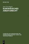 Buchcover Europäisches Absatzrecht