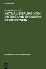 Buchcover Aktualisierung von Antike und Epochenbewusstsein