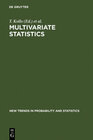 Buchcover Multivariate Statistics