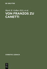 Buchcover Von Franzos zu Canetti