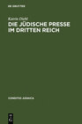 Buchcover Die jüdische Presse im Dritten Reich