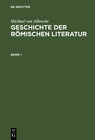 Buchcover Geschichte der römischen Literatur