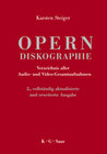 Buchcover Opern-Diskographie