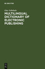 Buchcover Multilingual Dictionary of Electronic Publishing