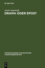 Buchcover Drama oder Epos?