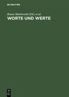Buchcover Worte und Werte