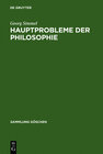 Buchcover Hauptprobleme der Philosophie