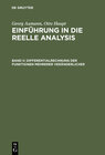 Buchcover Georg Aumann; Otto Haupt: Einführung in die reelle Analysis / Differentialrechnung der Funktionen mehrerer Veränderliche