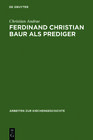 Buchcover Ferdinand Christian Baur als Prediger