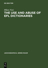 Buchcover The Use and Abuse of EFL Dictionaries