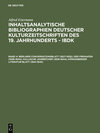 Buchcover Alfred Estermann: Inhaltsanalytische Bibliographien deutscher Kulturzeitschriften... / Berliner Conversationsblatt (1827