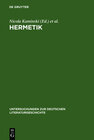 Buchcover Hermetik
