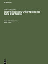 Buchcover Historisches Wörterbuch der Rhetorik / Hu - K